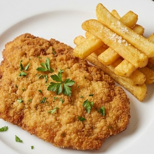 Putenschnitzel – Flamers Pizza