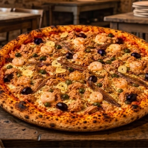 Pizza Tonno al Chef