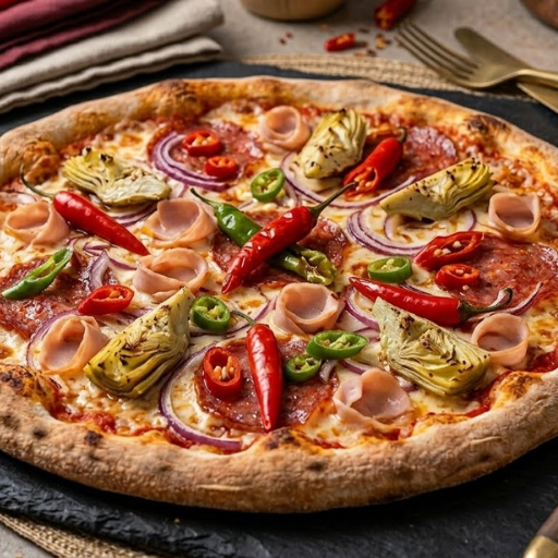 Pizza Diavolo – Flamers Pizza