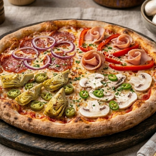 Pizza Vier Jahreszeiten